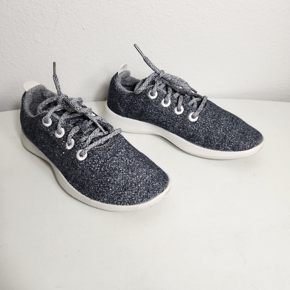 Allbirds Womens Merino Wool Natural Gray Wool Runners-Size 8 - Picture 2 of 10